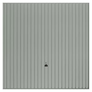 Garador Carlton Vertical Frameless Retractable Garage Door - Agate Grey - 2438 x 1981mm | Compare The Build