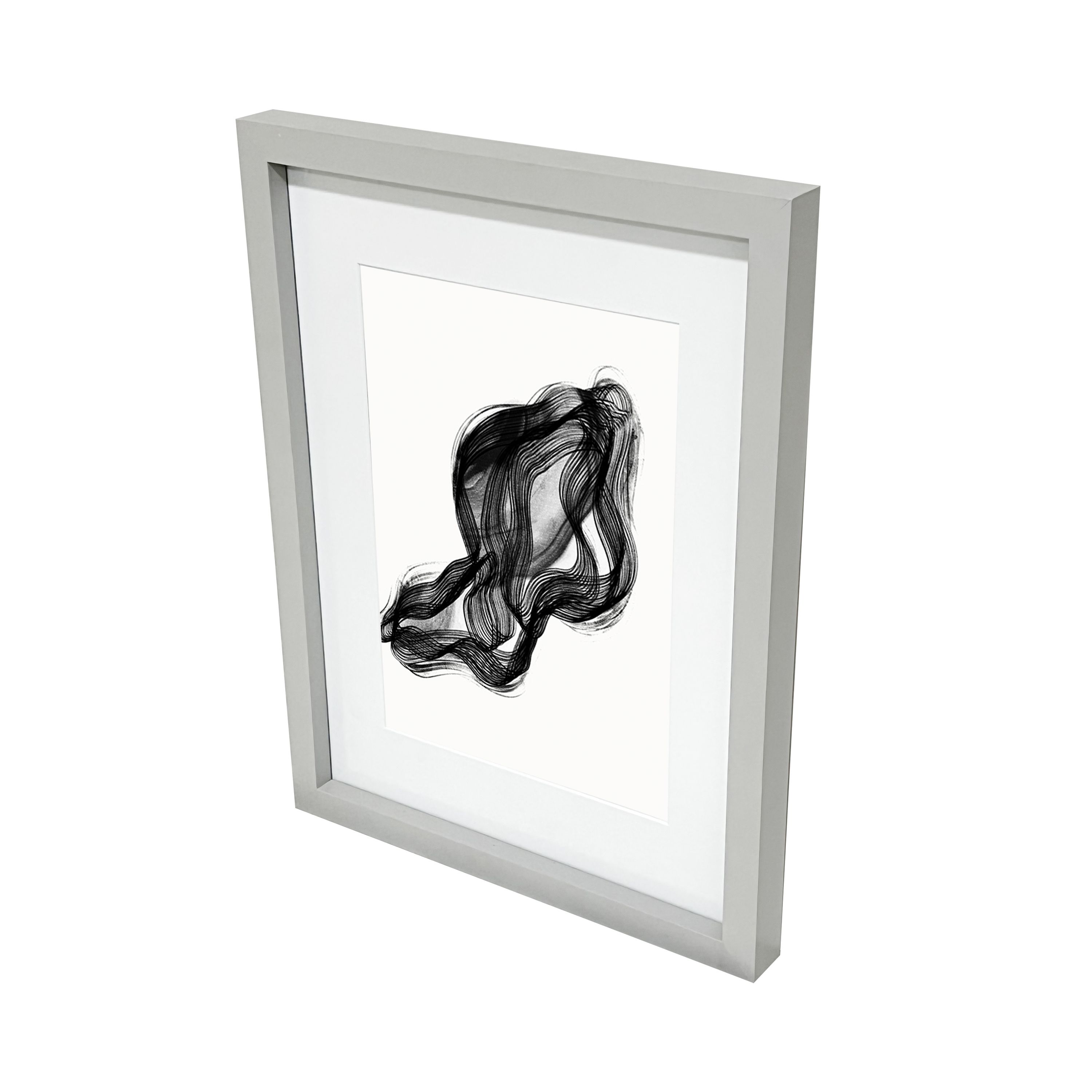 GoodHome Matt Grey Pine Effect Plain Single Picture Frame (H)52.6Cm X (W)42.6Cm Price Comparisons | Compare The Build