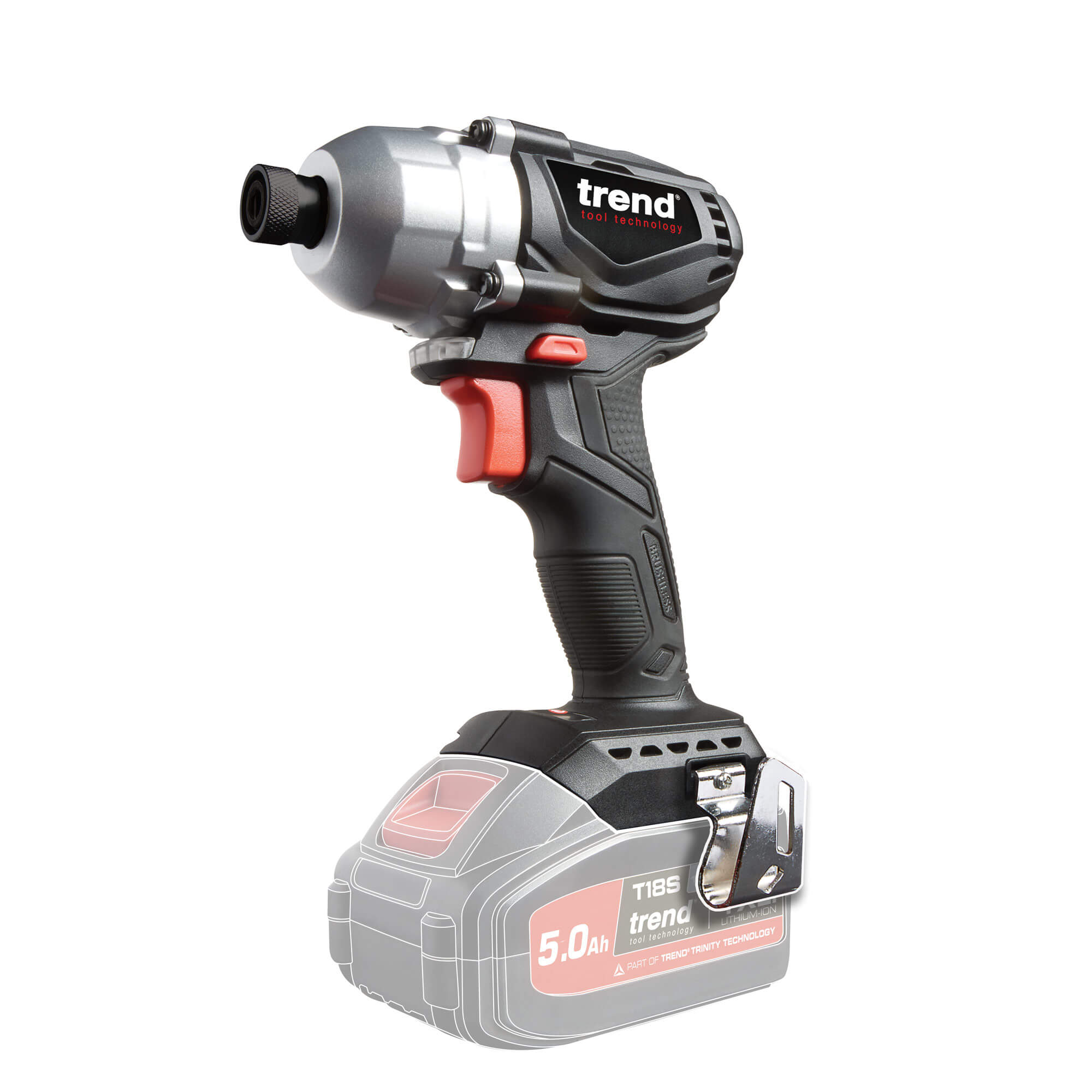 Trend T18S/IDB 18v Cordless Brushless Impact Driver No Batteries No Charger No Case | Compare The Build