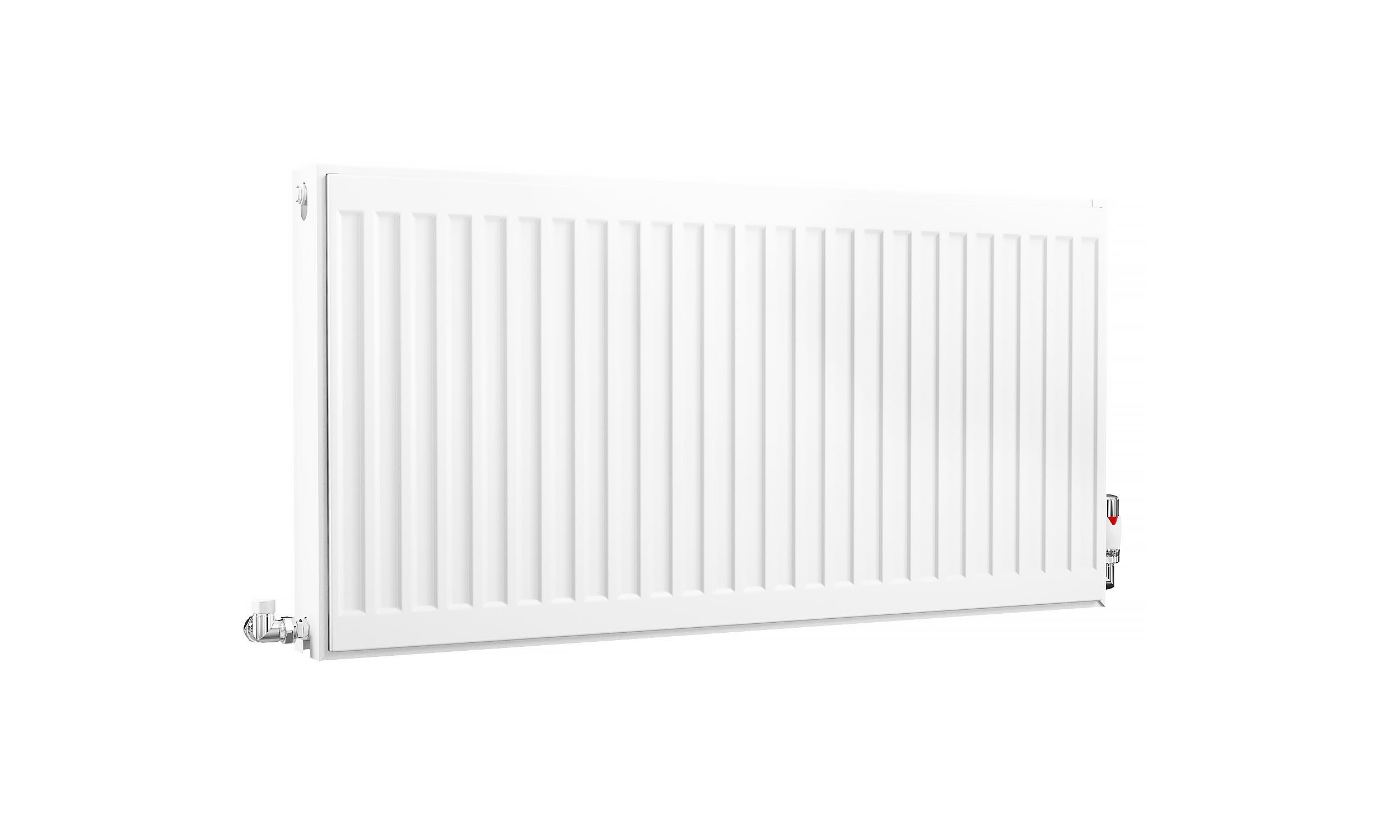 Kartell K-Rad Compact Horizontal Radiator, White, 500mm x 1000mm - Double Panel, Double Convector Price Comparisons | Compare The Build