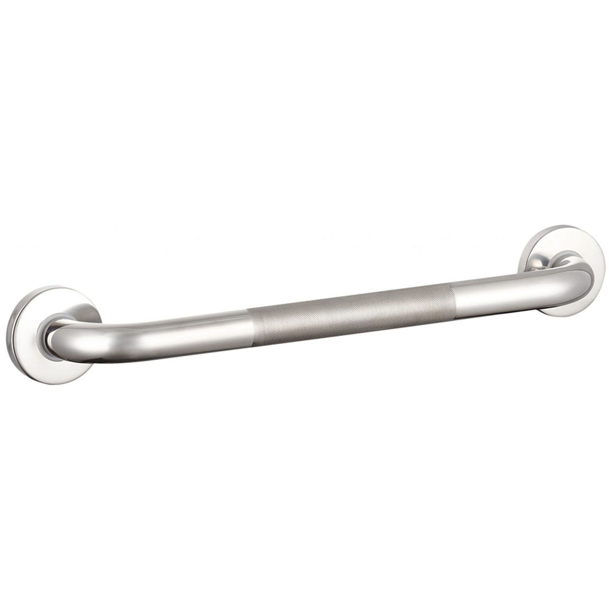 Evekare Knurled Silver Effect Curved Grab Rail (L)450mm Price Comparisons | Compare The Build
