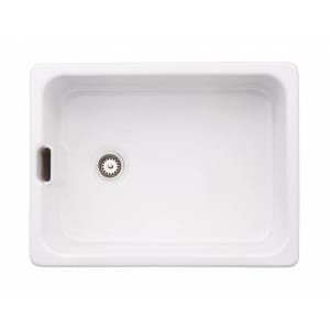 Abode Belfast 1 Bowl Ceramic Kitchen Sink - White Price Comparisons | Compare The Build