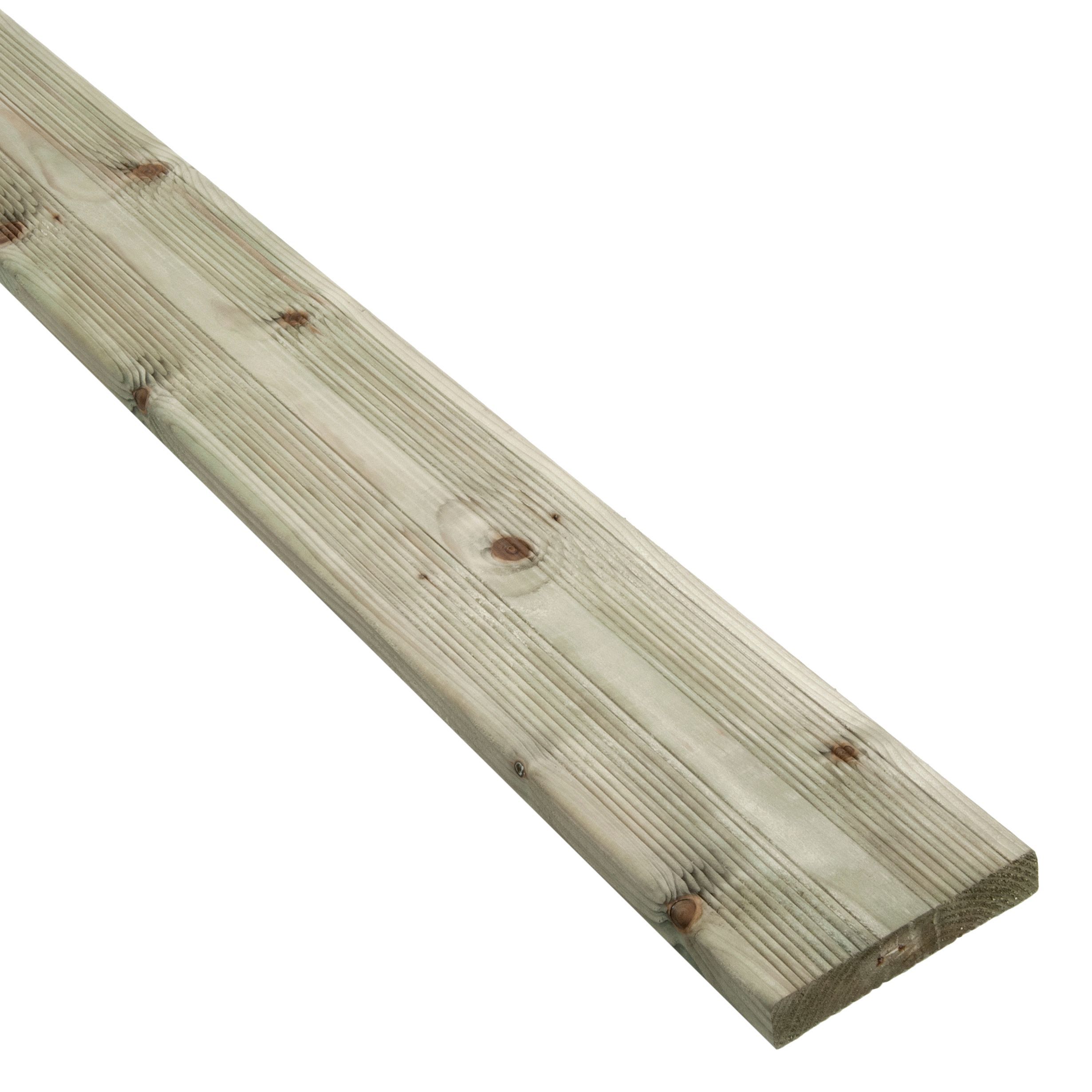 Premium Green Softwood Deck Board (T)28mm (W)144mm (L)4800mm Price Comparisons | Compare The Build