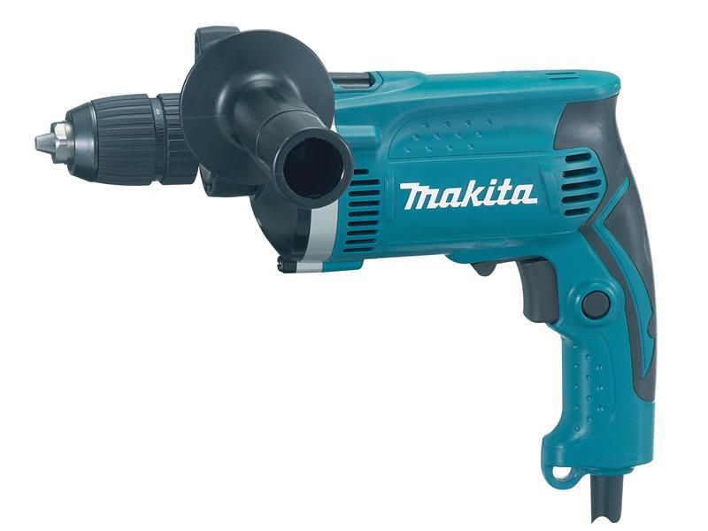 Makita 710W 110V Corded Keyless Chuck Brushed Percussion Drill Hp1631K/1 | Compare The Build