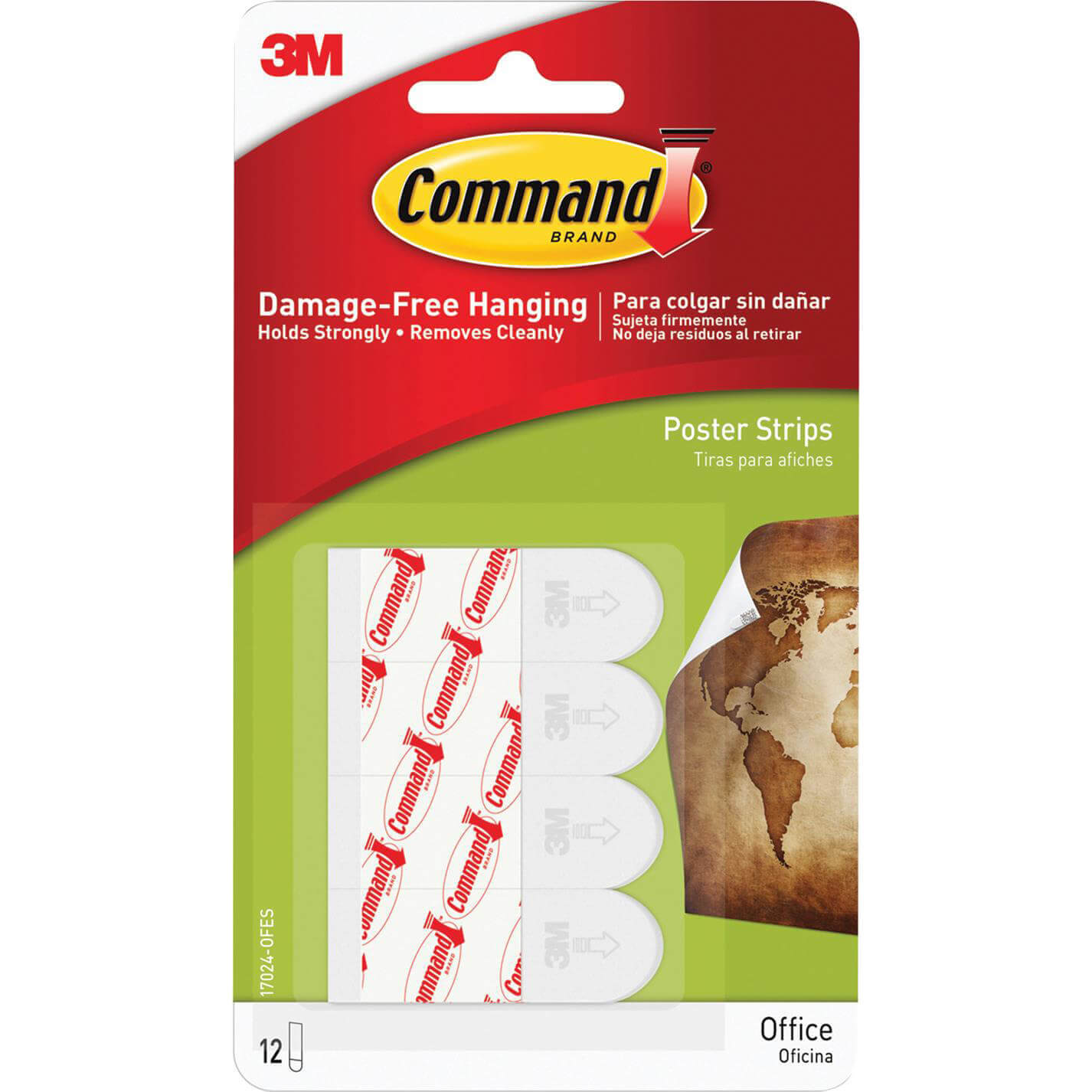 Command Adhesive Poster Strips White Pack of 12 Price Comparisons | Compare The Build