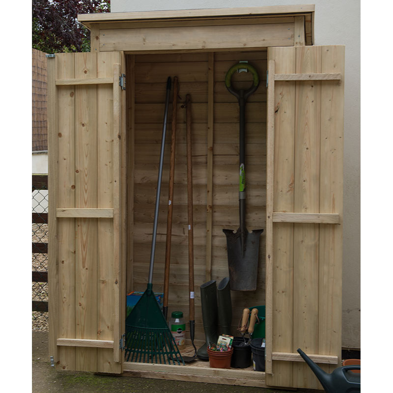 3'6 x 2' Forest Tall Pent Wooden Garden Storage Tool Store - Outdoor Patio Storage (1m x 0.55m) Price Comparisons | Compare The Build