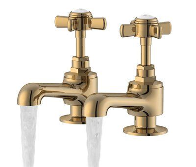 Skip19C C&l Classic Gold Eff Bath Pillar Price Comparisons | Compare The Build