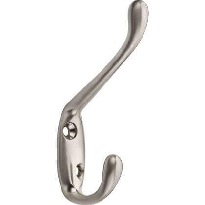 Hat &amp; Coat Hook - Satin Nickel - Wall/Door Mountable - Decohooks Price Comparisons | Compare The Build