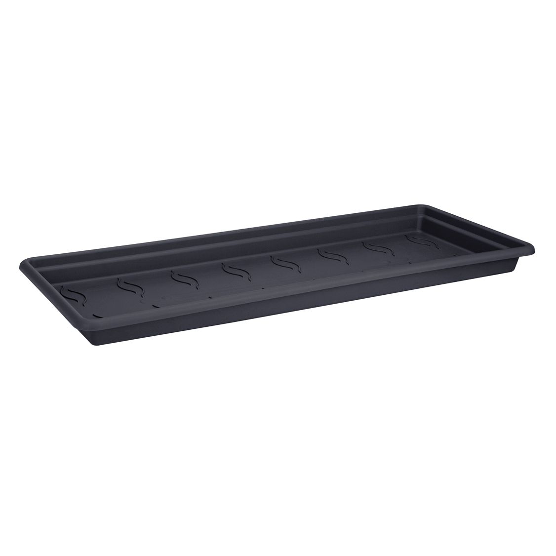 Elho Rectangular Plastic Black Saucer (H)55mm (L)722mm Price Comparisons | Compare The Build