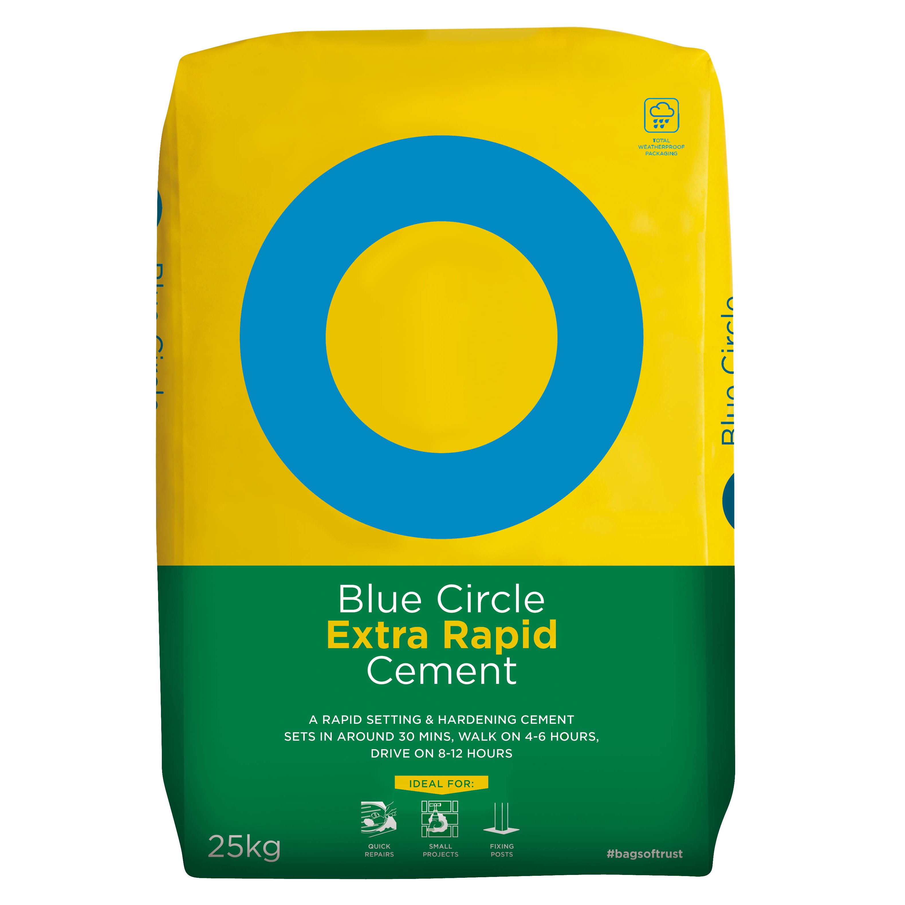 Blue Circle Extra Rapid Fast Set Cement 25kg Price Comparisons | Compare The Build