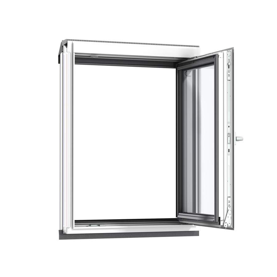 VELUX VFB MK35 2066 White Painted Vertical Side Hung Triple Glazed Window - 78cm x 95cm | Compare The Build