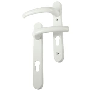 Yale Essentials Short Backplate Door Handle - White Price Comparisons | Compare The Build