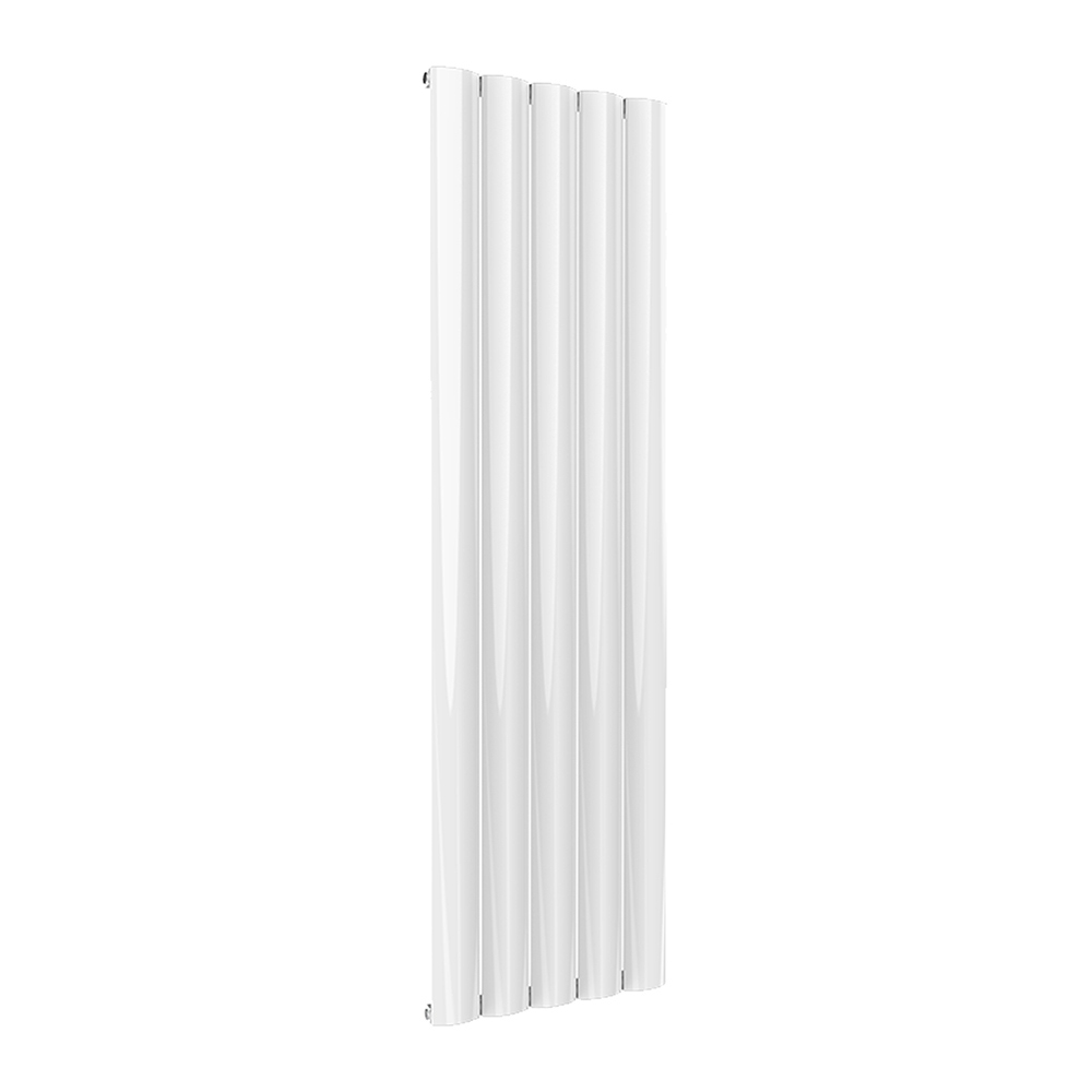 Reina Belva Vertical Aluminium Designer Radiator, White, 1800mm x 516mm Price Comparisons | Compare The Build