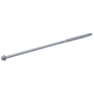 Wickes Timber Drive Hex Head Silver Screw - 7x200mm Pack Of 25 | Compare The Build