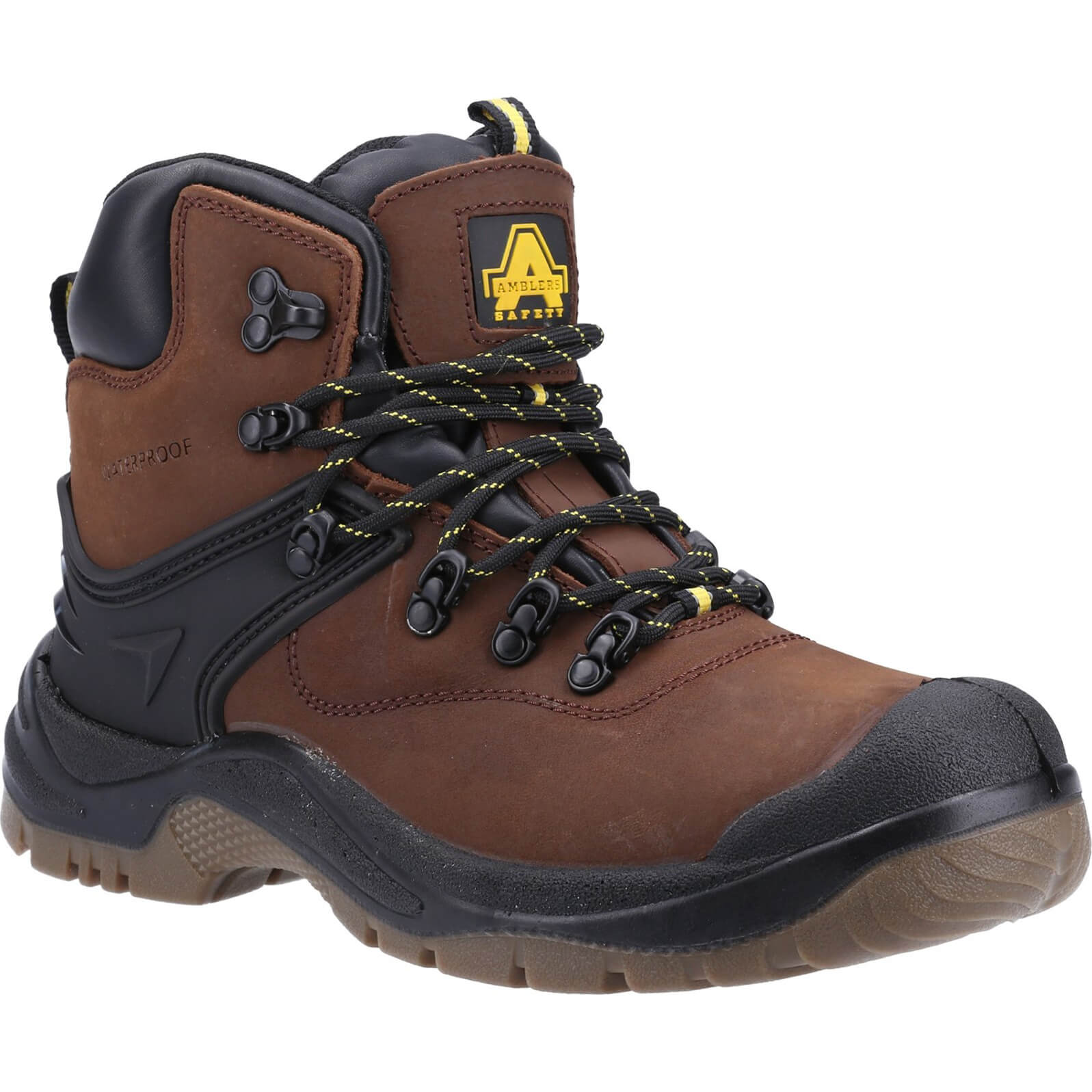 Amblers Mens Safety FS197 Shock Absorbing Waterproof Safety Boots Brown Size 4 Price Comparisons | Compare The Build