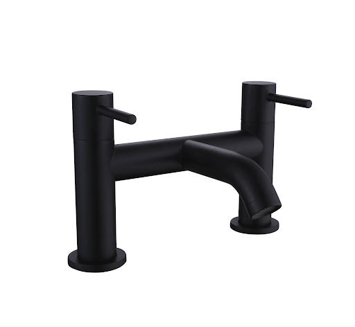 Merano Livenza Bath Mixer Tap - Black | Compare The Build