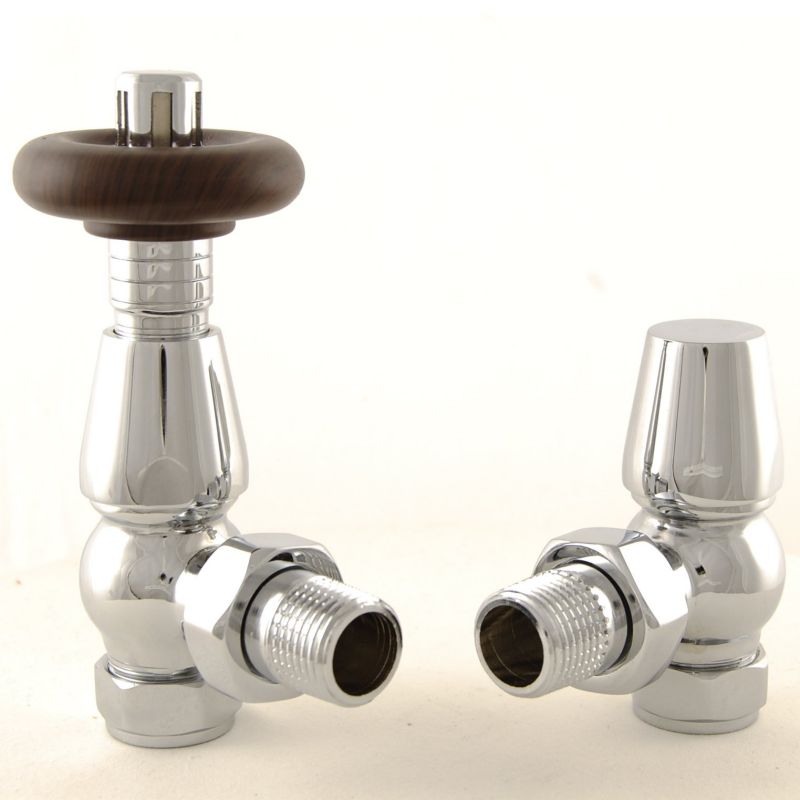 West Thermostatic Valves, Bentley, Chrome Angled - 10mm Price Comparisons | Compare The Build