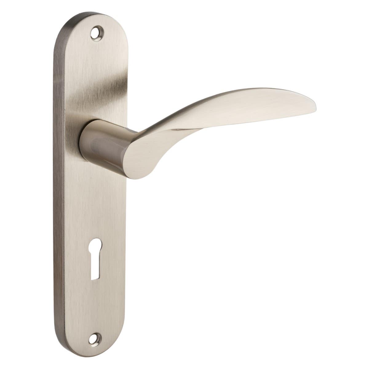 Bordeaux Lever Lock Brushed Nickel Price Comparisons | Compare The Build