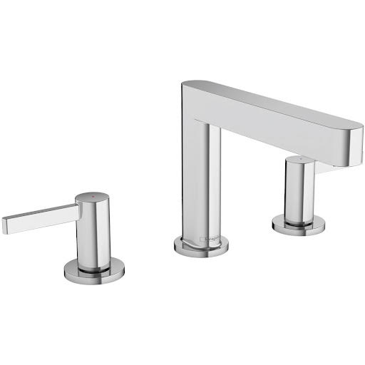 hansgrohe Finoris EcoSmart 3-hole Basin Mixer Tap 110 - Chrome Price Comparisons | Compare The Build