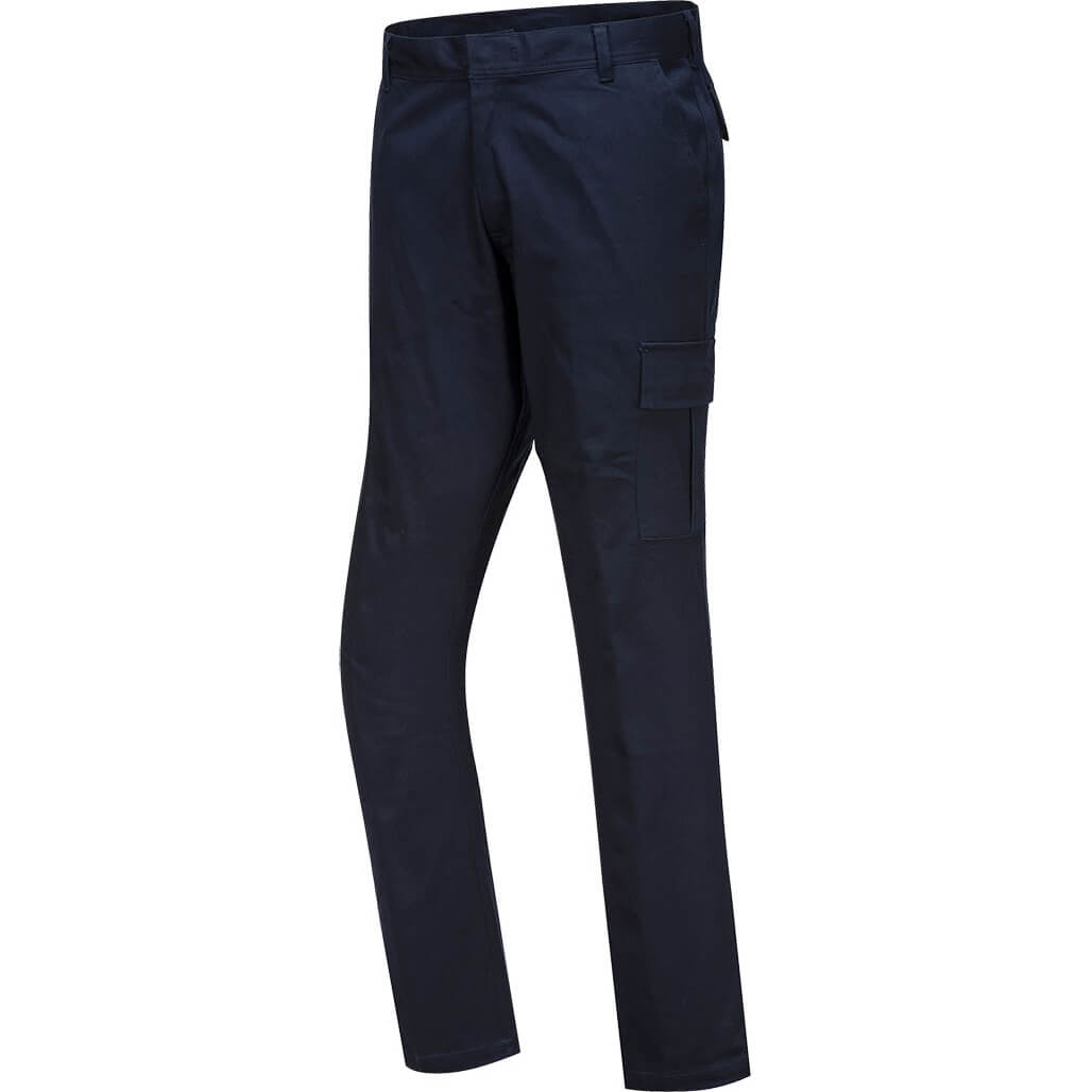 Portwest Stretch Slim Combat Trousers Dark Navy 34" 31" Price Comparisons | Compare The Build