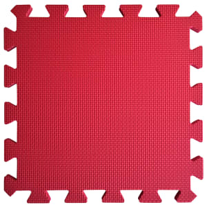 Warm Floor Red Interlocking Floor Tiles for Garden Buildings - 10 x 8ft | Compare The Build