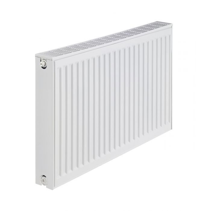 Stelrad Compact Horizontal Radiator, White, 600mm x 400mm - Double Panel, Double Convector Price Comparisons | Compare The Build