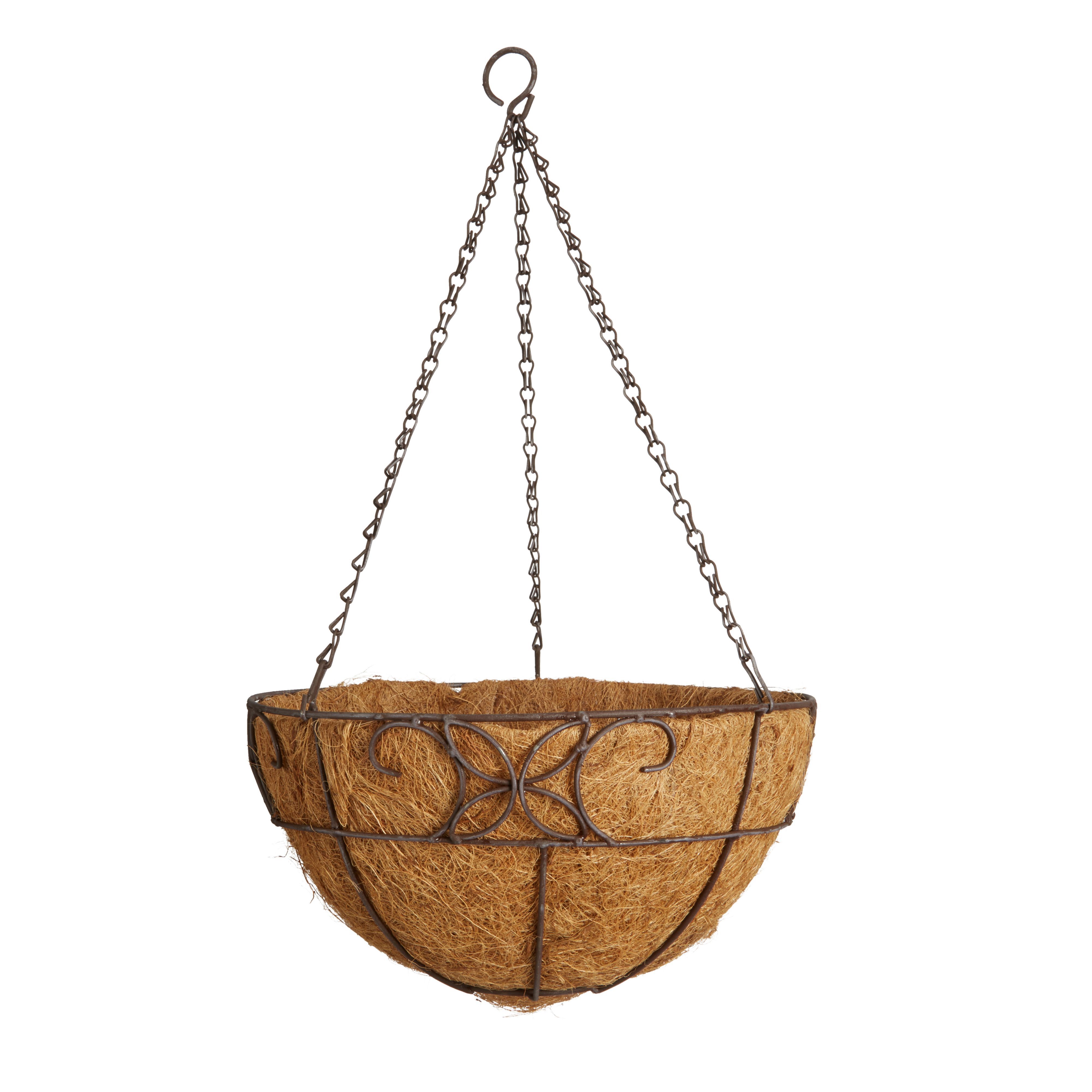 Gardman Distressed Coco Liner & Metal Frame Hanging Basket, 30.48Cm Price Comparisons | Compare The Build