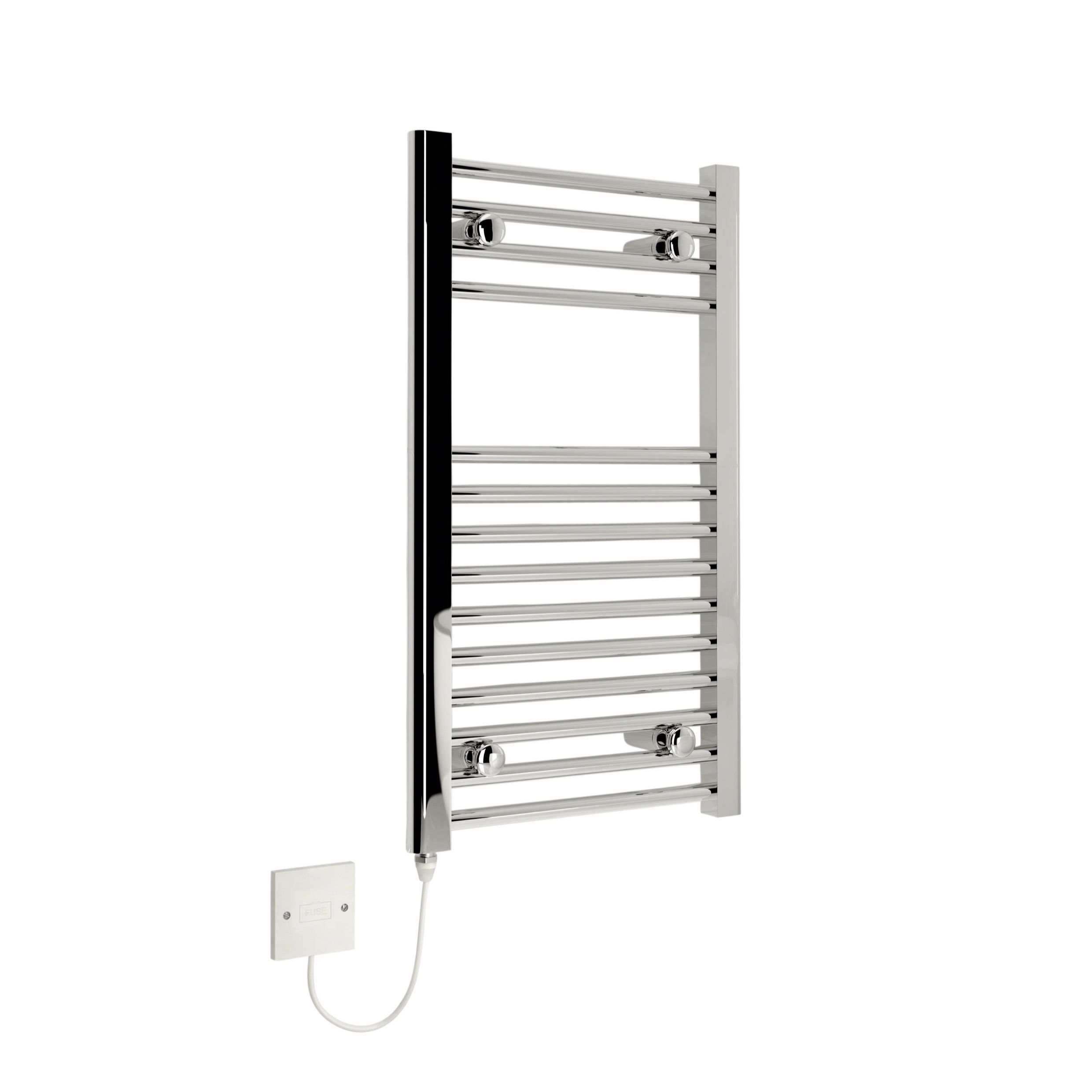 Kudox Silver Towel Warmer (W)400mm X (H)700mm | Compare The Build