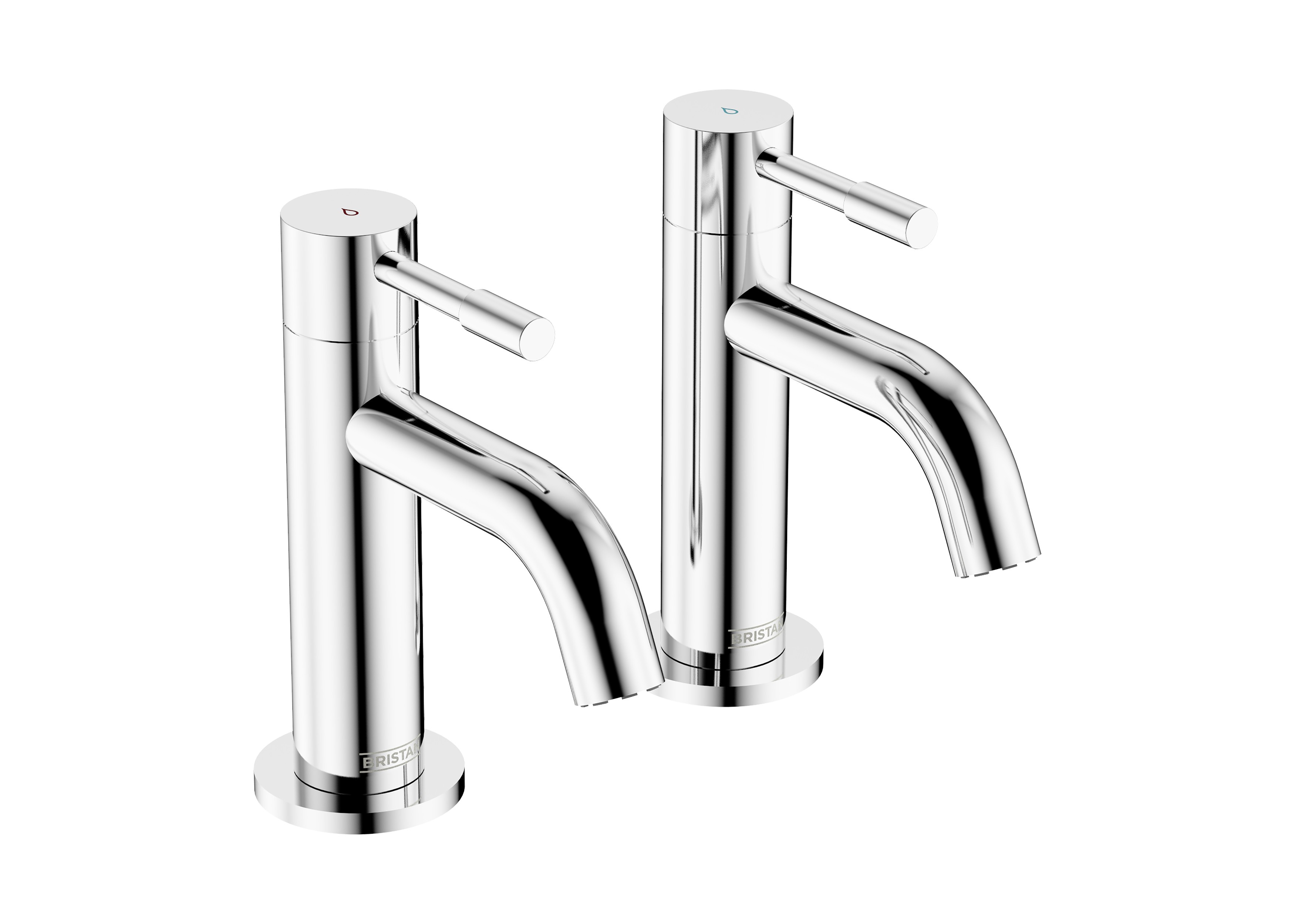 Bristan Mila Basin Pillar Taps - Chrome Price Comparisons | Compare The Build