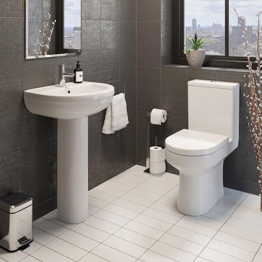 Tivoli Rimless Toilet & Basin Cloakroom Suite Price Comparisons | Compare The Build