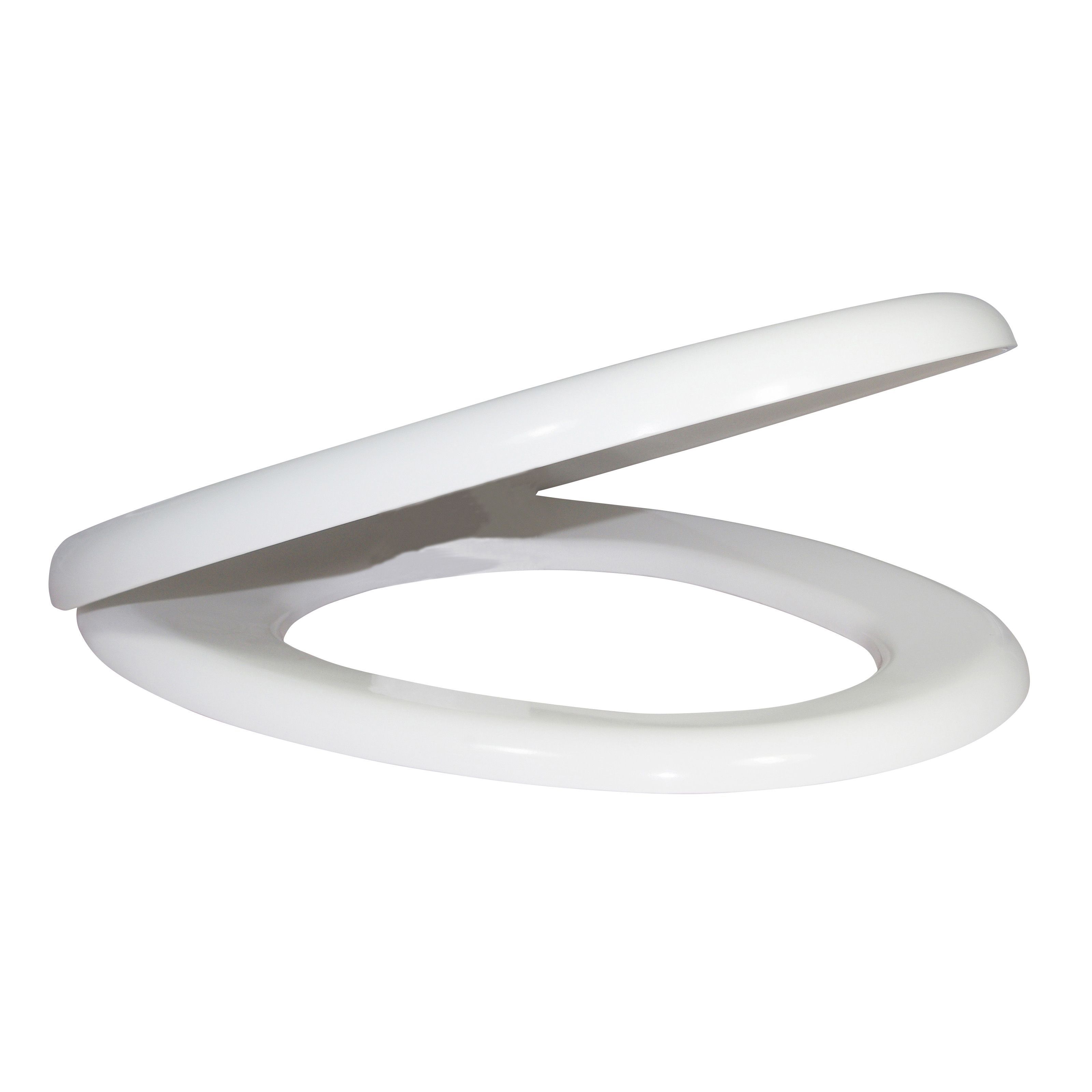 Cooke & Lewis Somerville White Soft Close Toilet Seat | Compare The Build