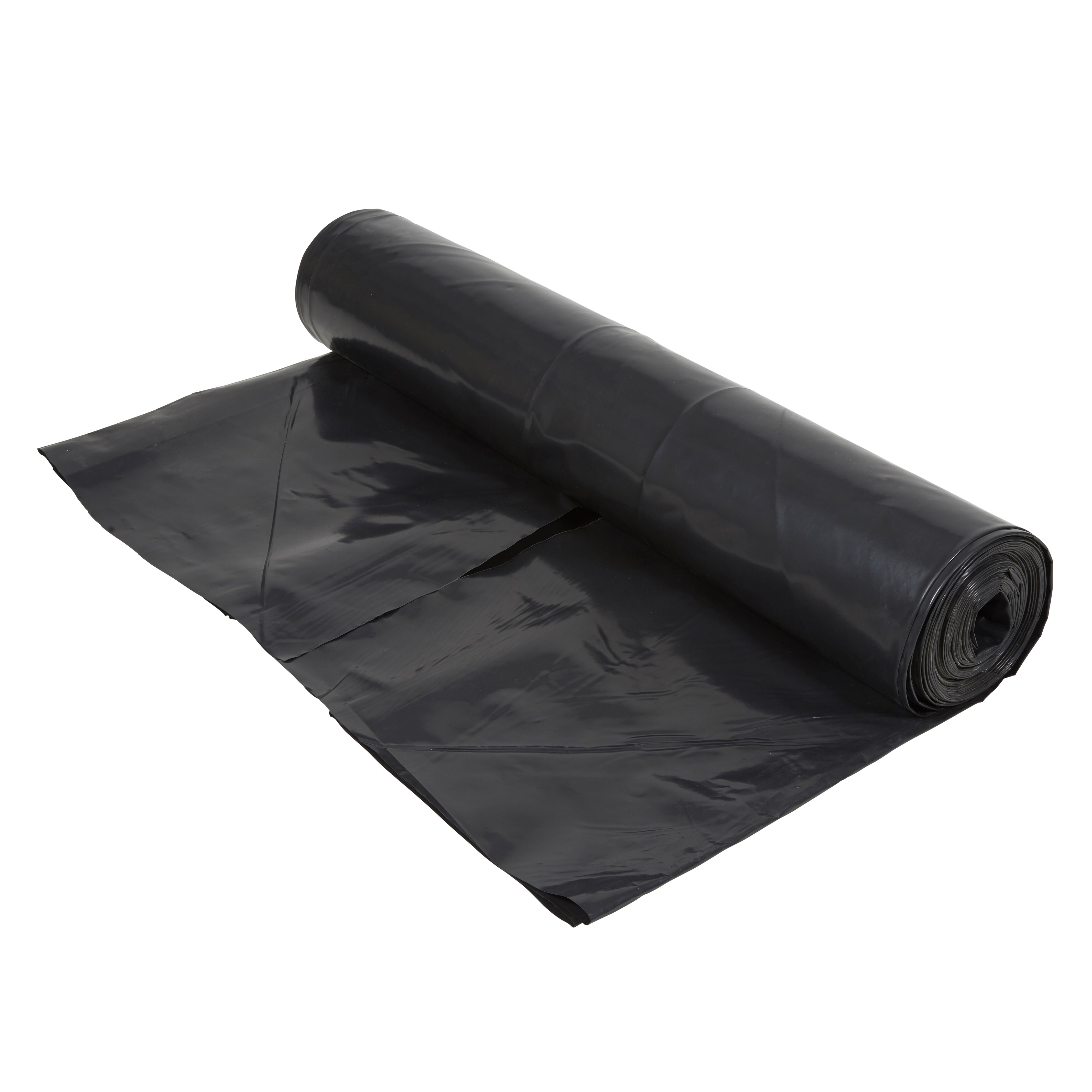 Capital Valley Plastics Ltd Black 250 Micron Damp Proof Membrane, (L)15M (W)4M Price Comparisons | Compare The Build