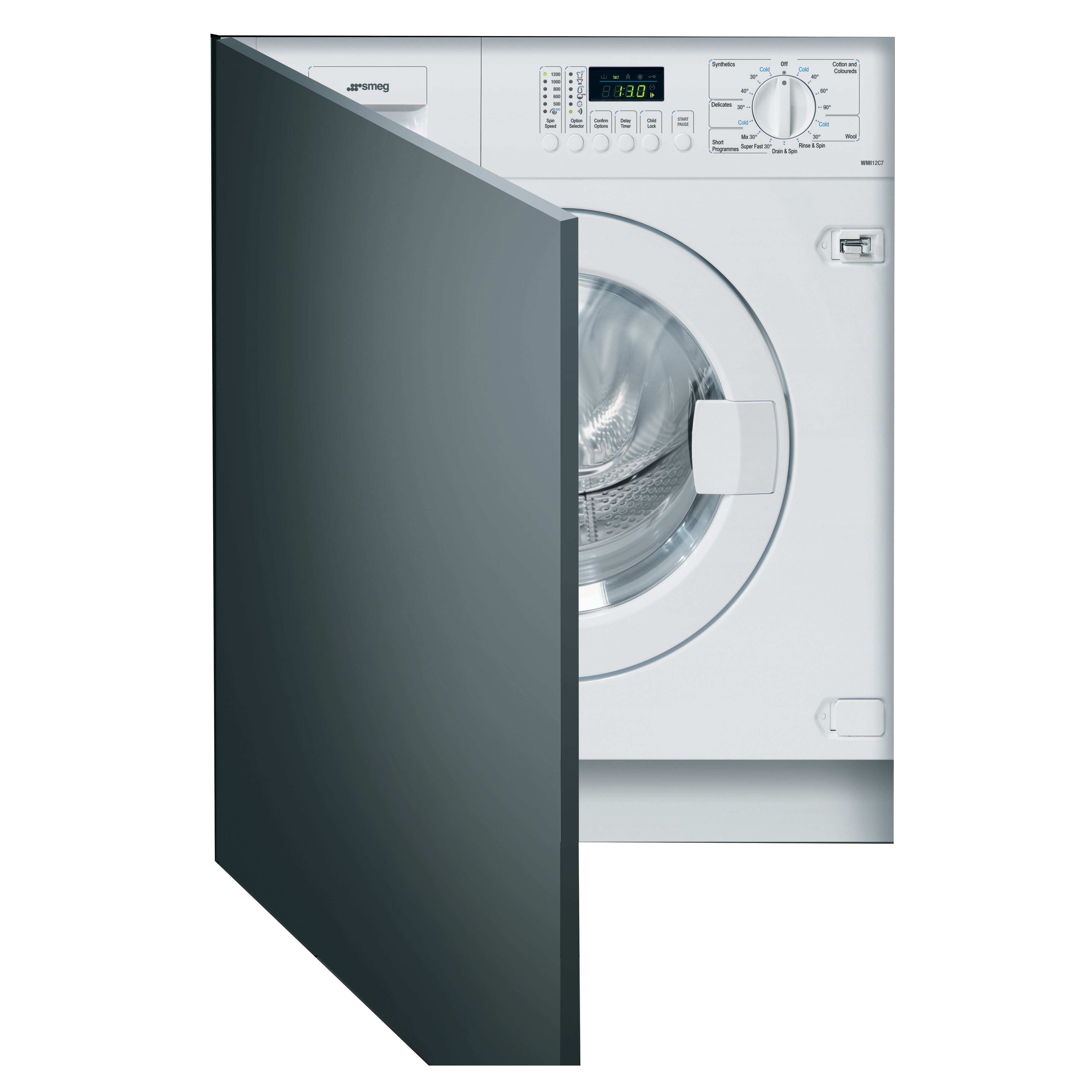 Smeg Wmi14C7 White Built In Washing Machine Price Comparisons | Compare The Build