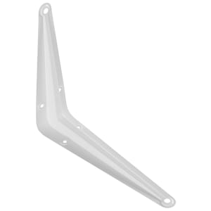 London White Shelf Bracket - 150 x 125mm Price Comparisons | Compare The Build