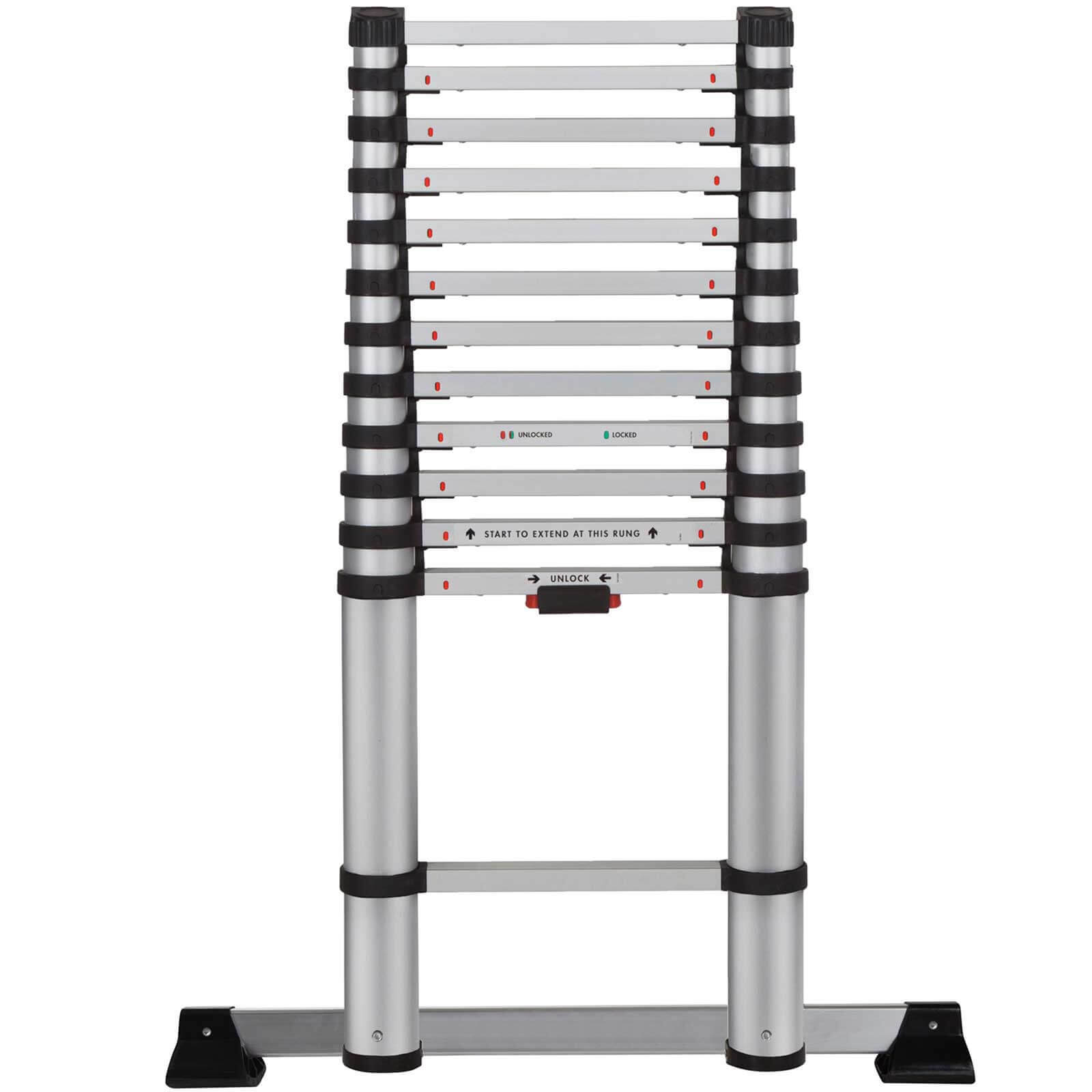 Youngman Aluminium Telescopic Ladder 3.8m Price Comparisons | Compare The Build