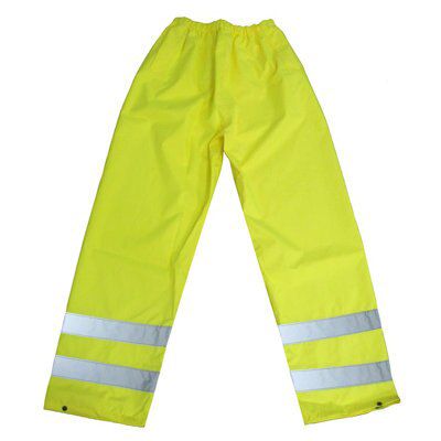 Diall Hi-Vis Yellow Waterproof Trousers W26.8" L30" Price Comparisons | Compare The Build