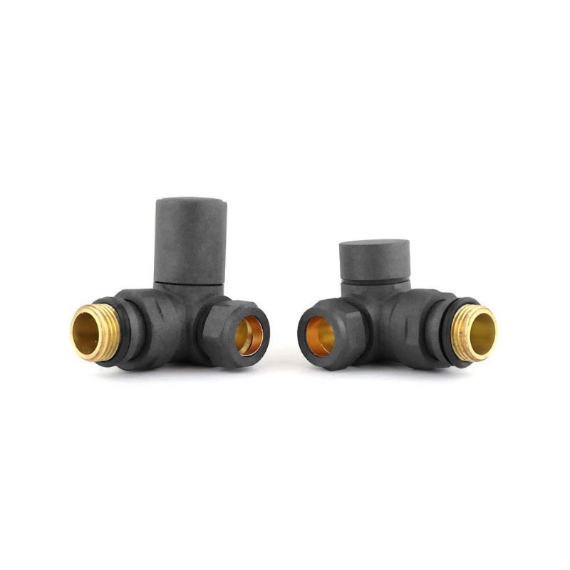 Radvalves UK Manual Valves, Round, Anthracite Corner Price Comparisons | Compare The Build