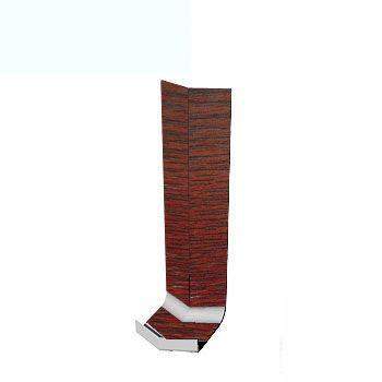 uPVC Fascia Board Internal Corner (Square Edged) 135d - 300mm Rosewood freefoam FWFXIWGR Price Comparisons | Compare The Build