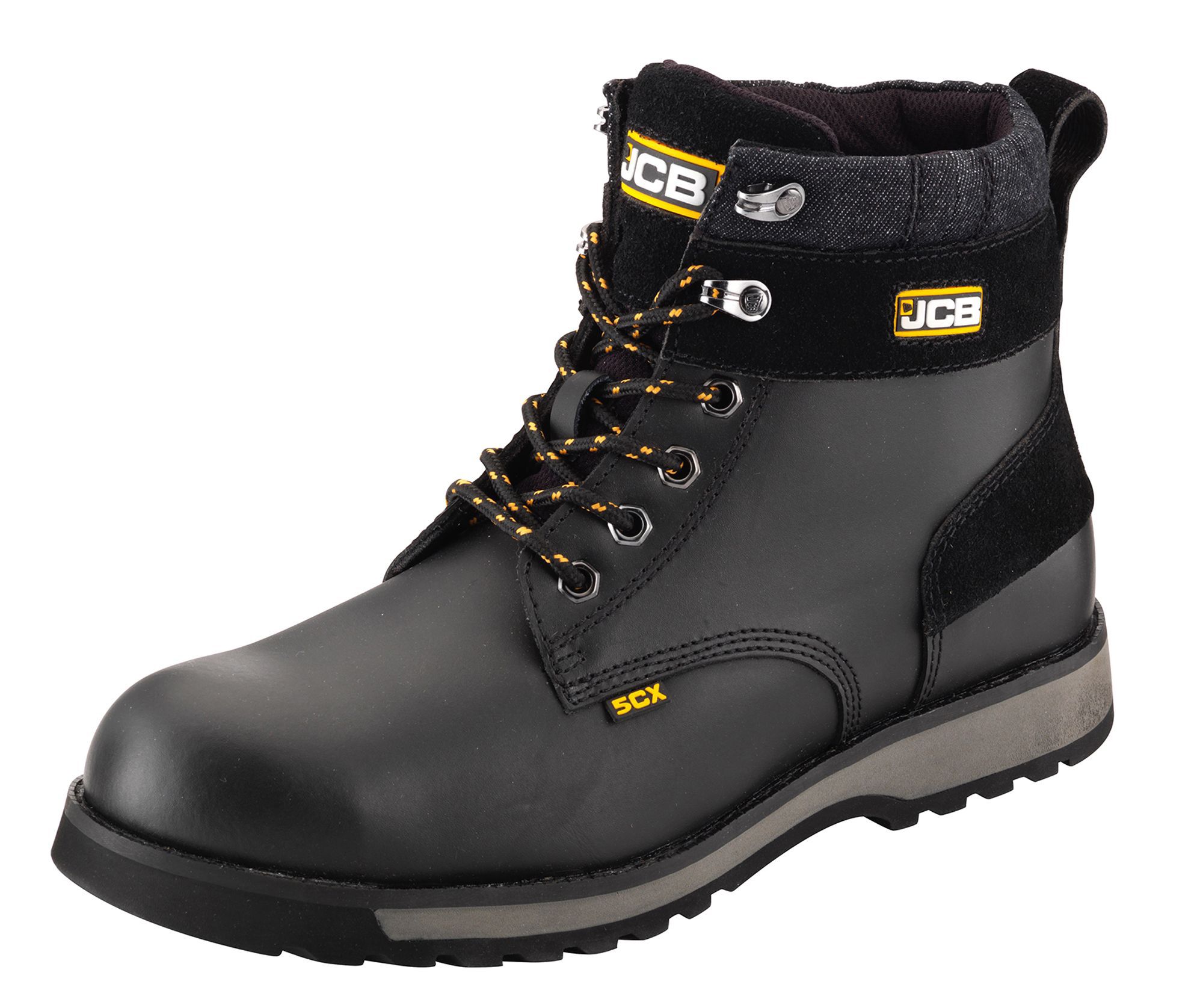 Jcb 5Cx Black Safety Boots, Size 8 Price Comparisons | Compare The Build