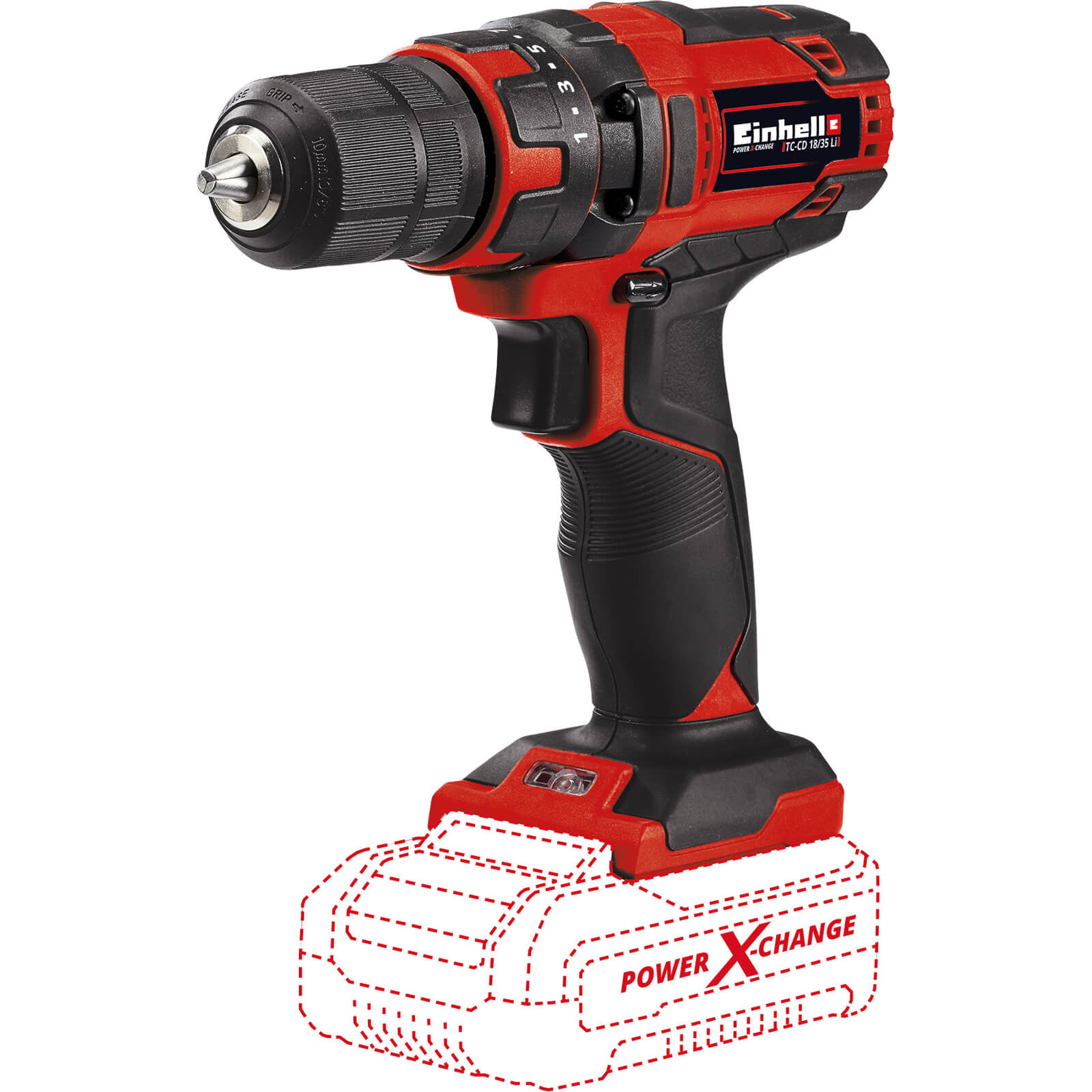 Einhell TC-CD 18/35 Li 18v Cordless Drill Driver No Batteries No Charger No Case Price Comparisons | Compare The Build