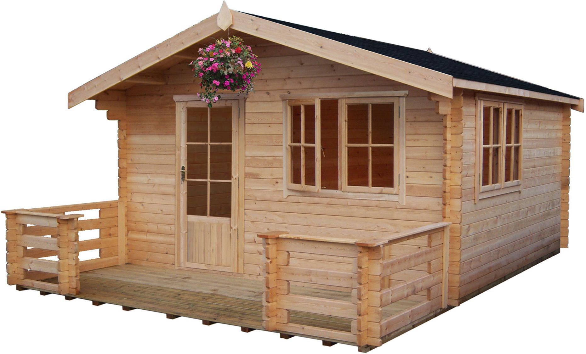 Shire Kinver 12X14 Apex Tongue & Groove Wooden Cabin Price Comparisons | Compare The Build