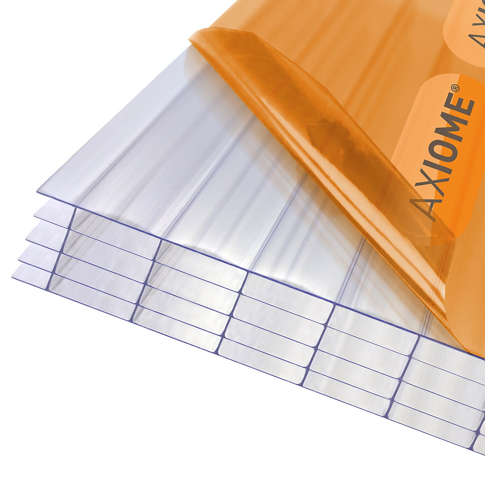 Axiome® Clear 25mm Polycarbonate Glazing Sheets   690 x 5000mm Price Comparisons | Compare The Build