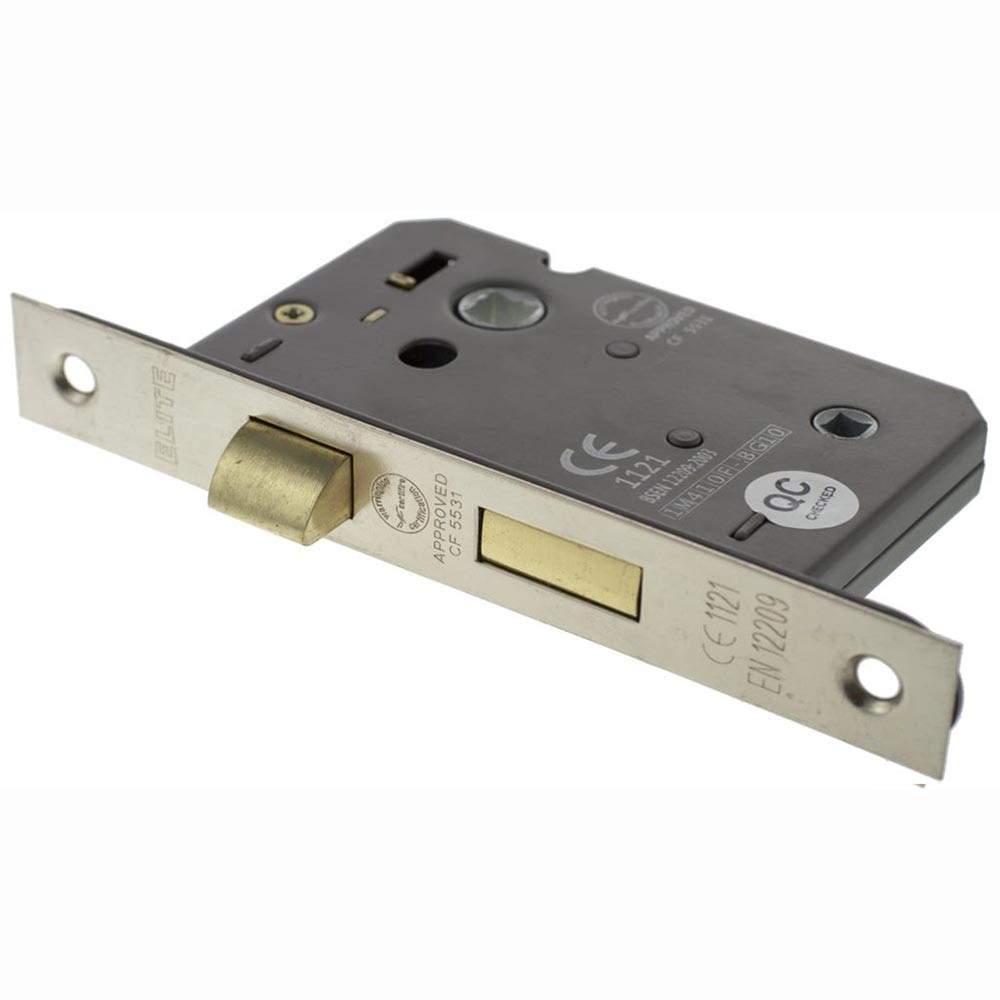 Atlantic Bathroom Lock (CE) 3 Inches - Polished Nickel Atlantic UK ALKBATH3PN Price Comparisons | Compare The Build