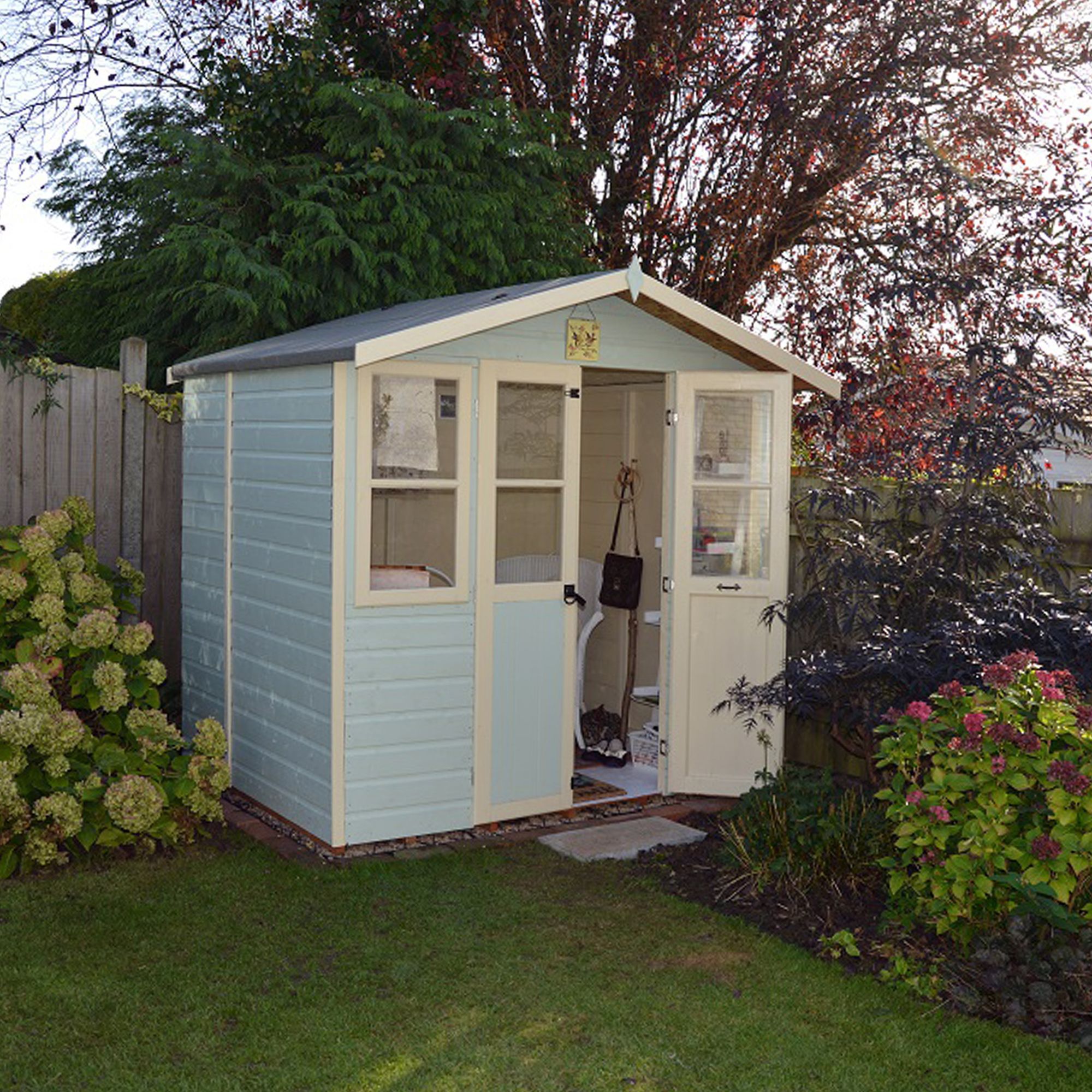 Shire Haddon 7X5 Apex Shiplap Wooden Summer House - Assembly Service Included Price Comparisons | Compare The Build