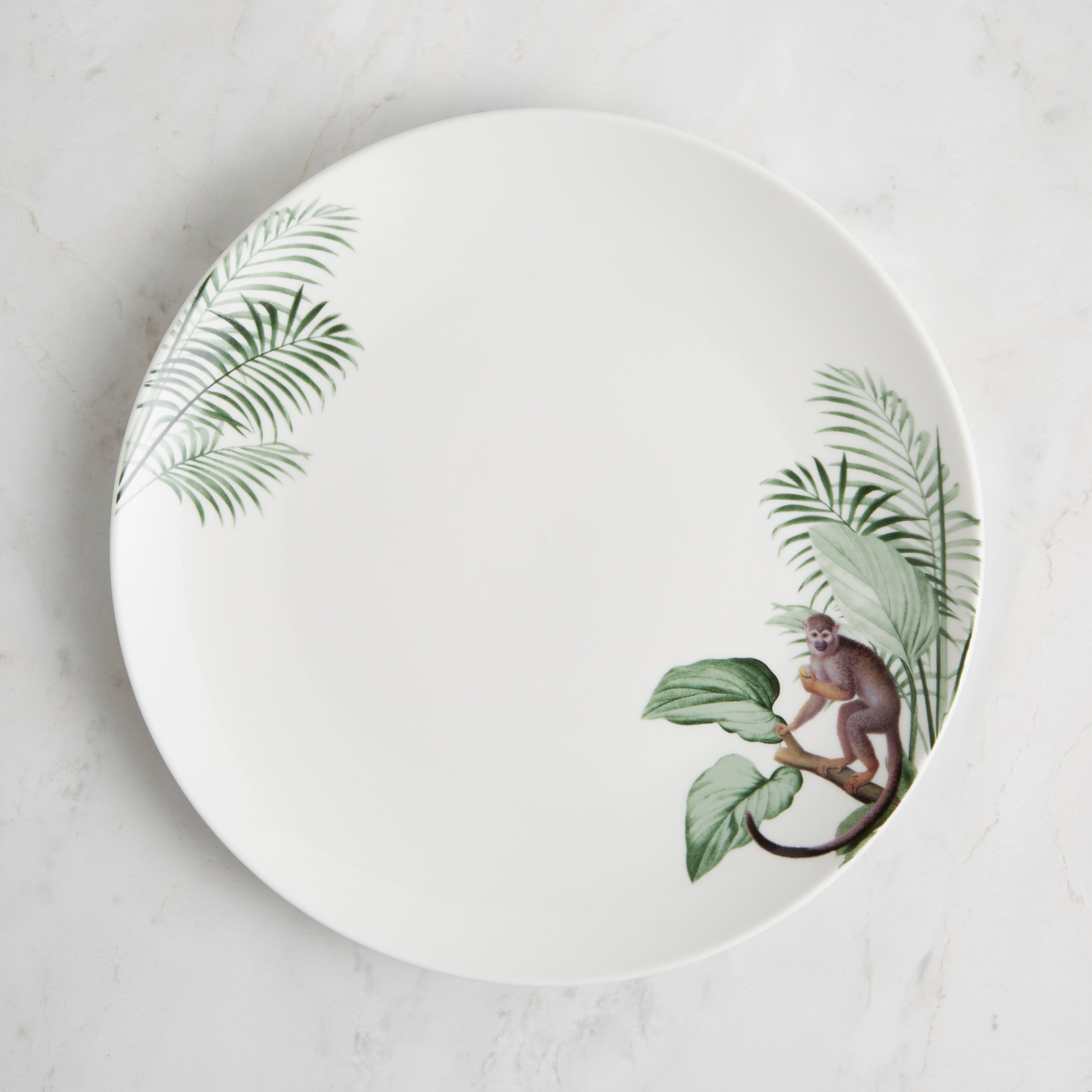 Jungle Luxe Dinner Plate Green | Compare The Build