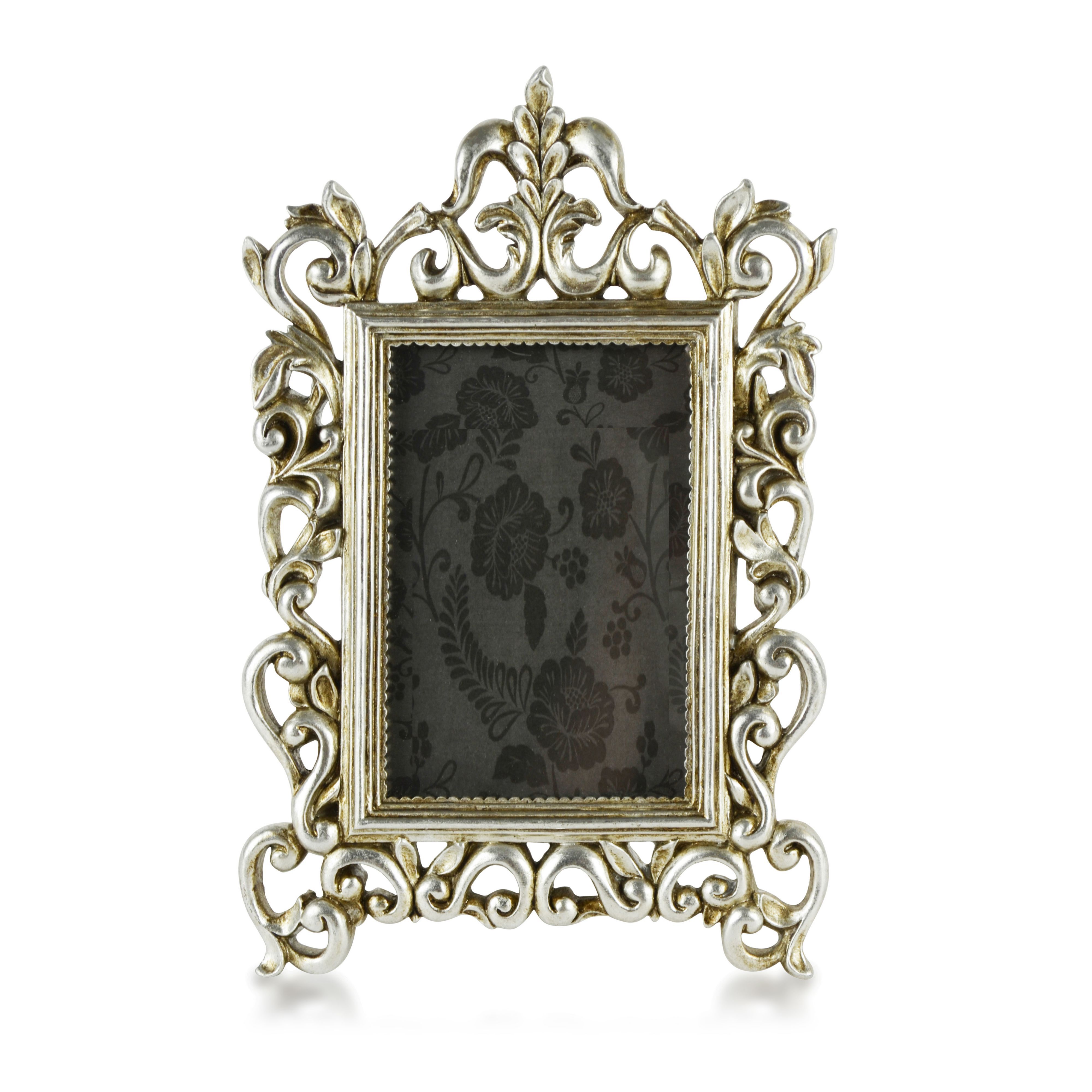 Silver Silver Effect Resin Picture Frame (H)255mm X (W)165mm Price Comparisons | Compare The Build