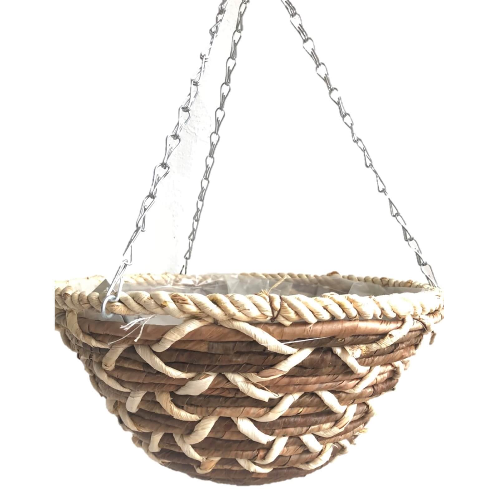 Banana Braid Hanging Basket 35cm | Compare The Build