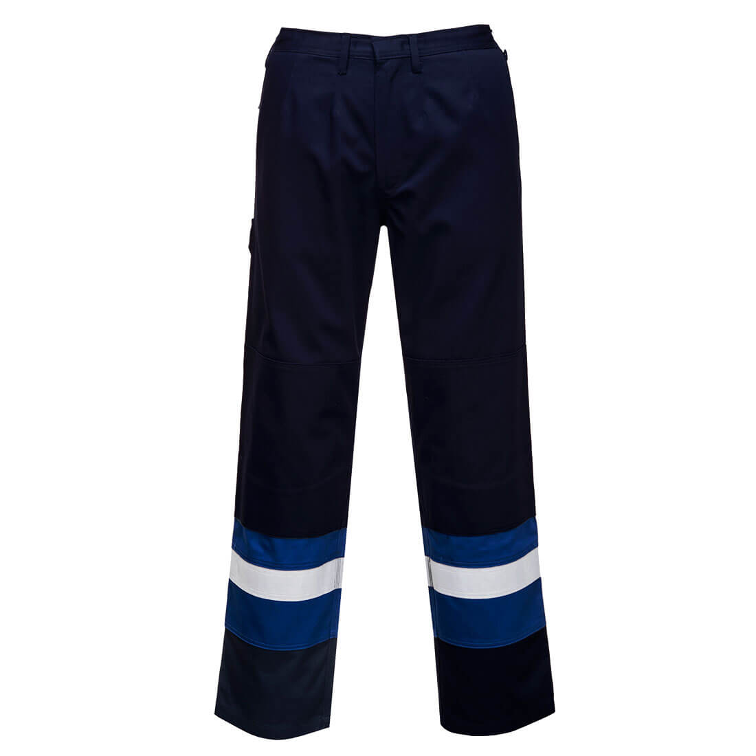 Biz Flame Mens Flame Resistant Plus Trousers Navy / Royal L 32" Price Comparisons | Compare The Build