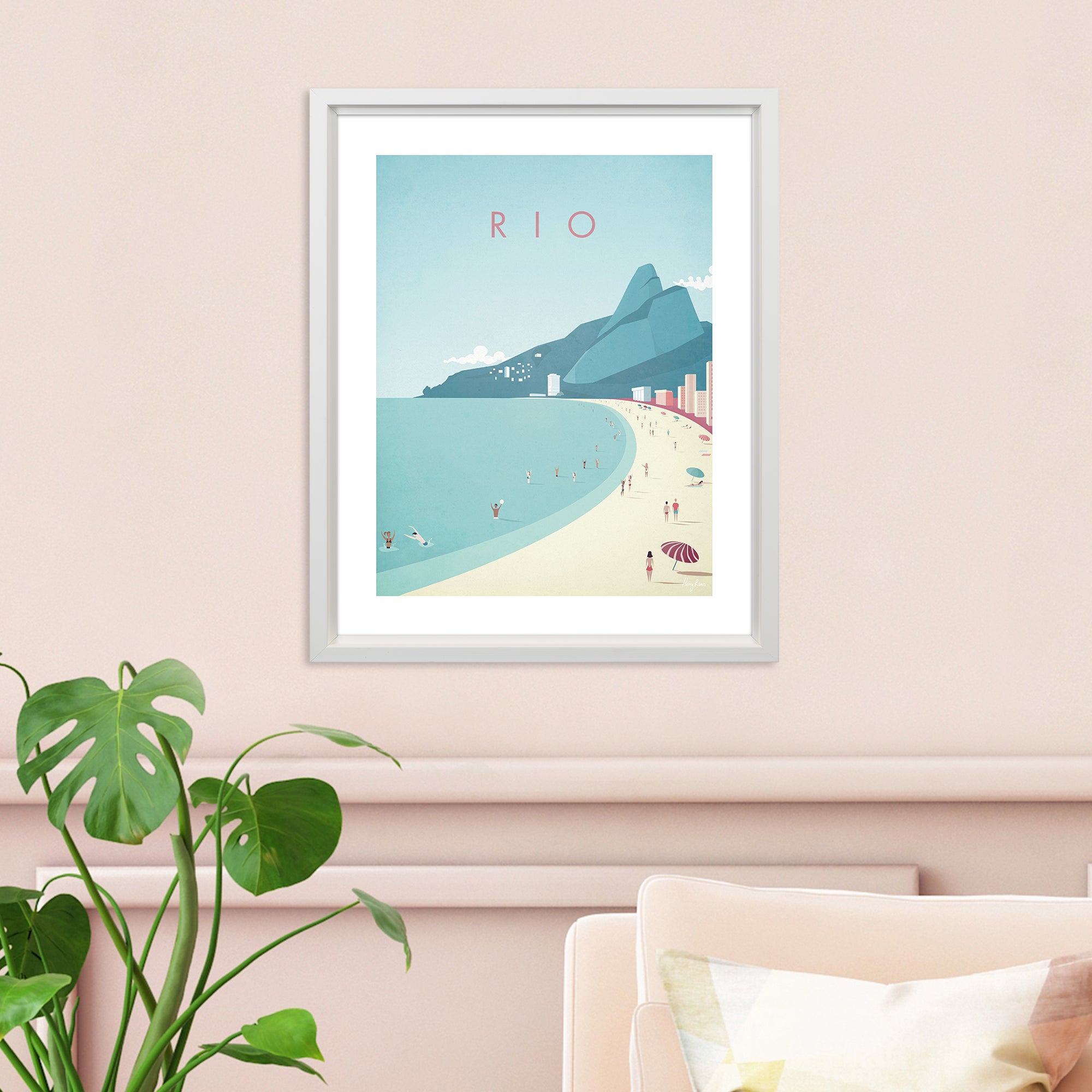 The Art Group Rio Framed Print MultiColoured Price Comparisons | Compare The Build