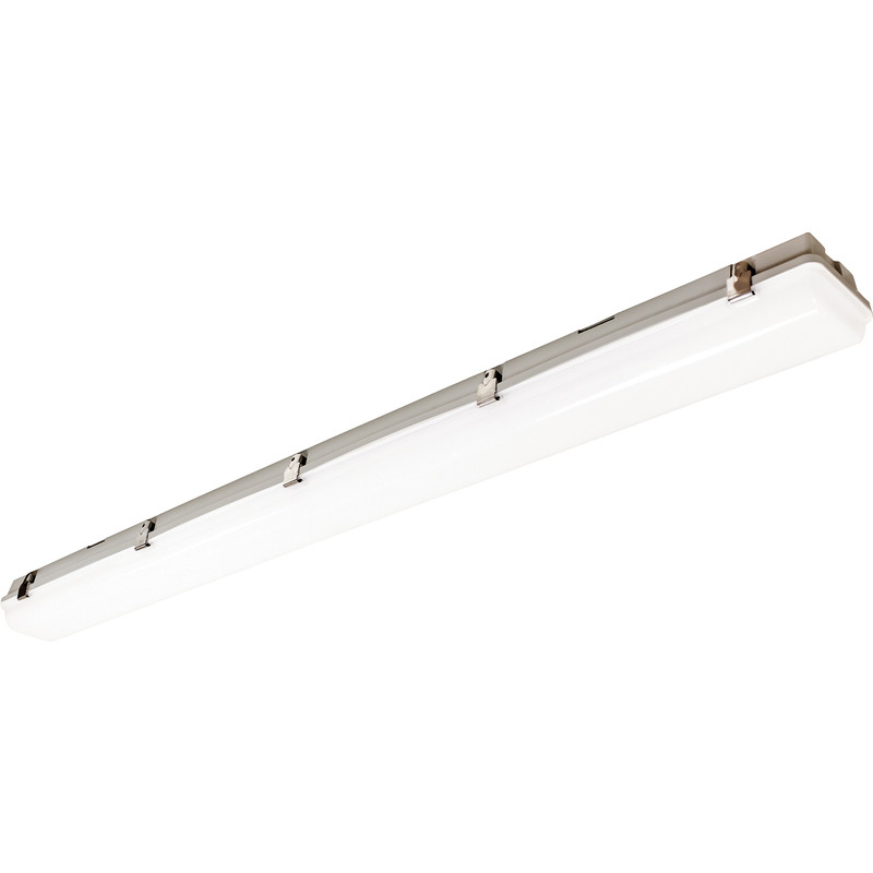 Integral LED Tough-Shell IP65 IK08 Weatherproof Batten Single 4FT 24W 1170mm 2880lm Steel Price Comparisons | Compare The Build